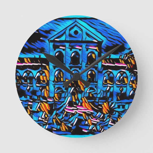 Staro Zdanje, Arandjelovac, Serbia Round Clock (Front)