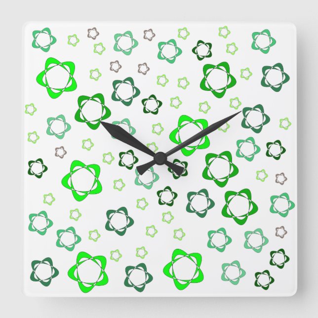 Starred Wall Clock (Front)