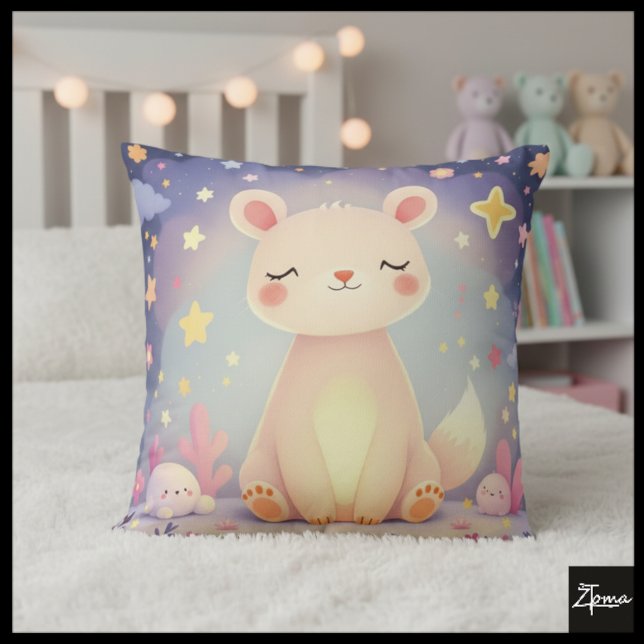 Starry Bear Bliss Pillow (Creator Uploaded)