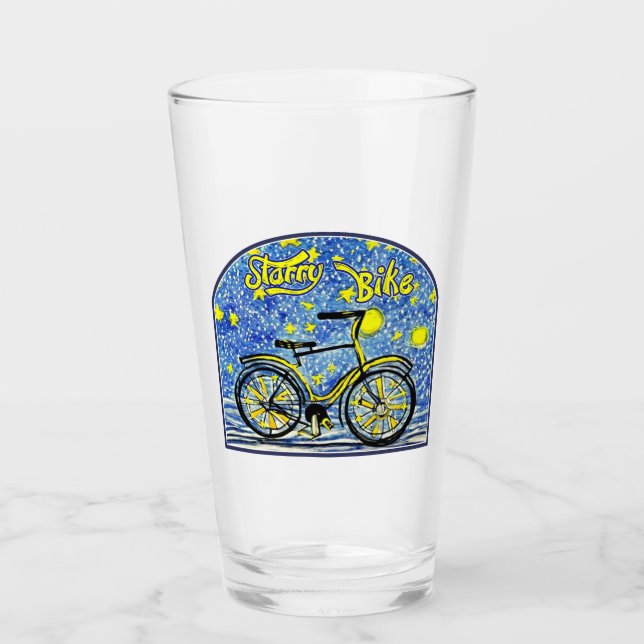 Starry Bike Glass (Front)