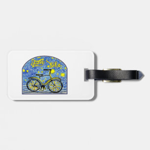 Starry Bike Luggage Tag