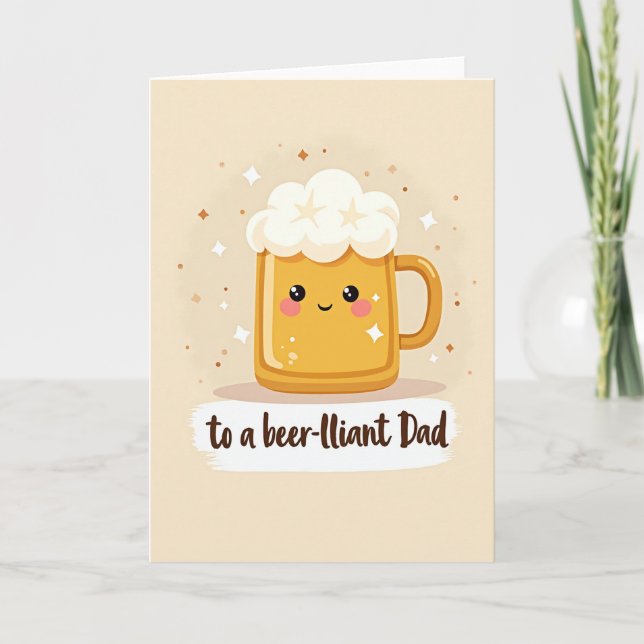 Starry Brew Sweet Fathers Day Card (Front)