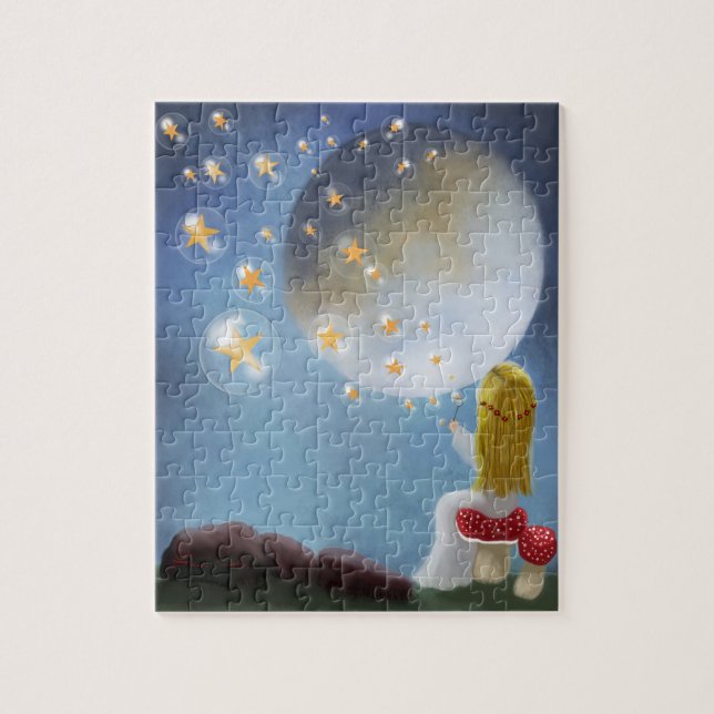 Starry Bubbles by Sannel Larson Jigsaw Puzzle (Vertical)