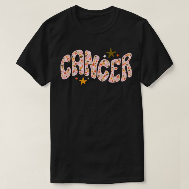 Starry Cancer T-Shirt (Design Front)