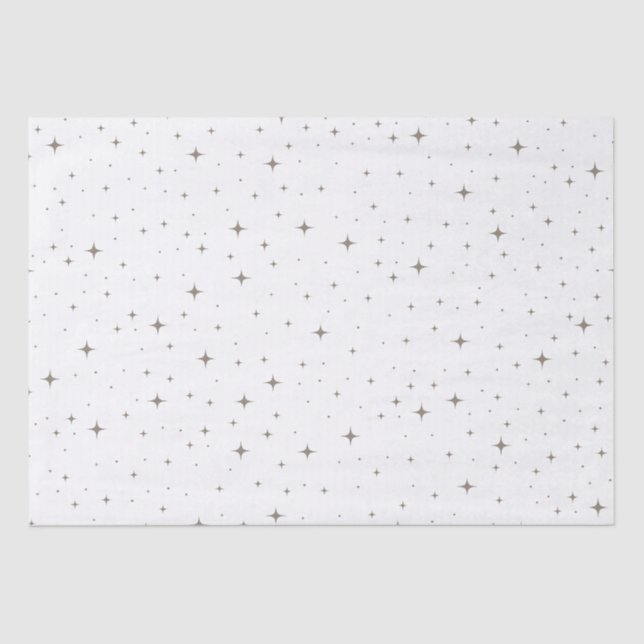 Starry Christmas - boho Tissue Paper (Front)