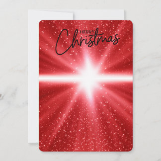 Starry Christmas Holiday Card