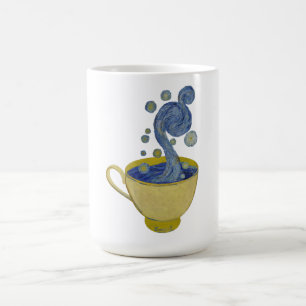 Starry Coffee, Starry Night - Vincent Van Gogh Two Coffee Mug
