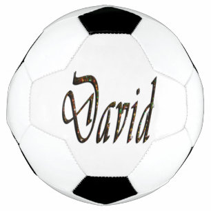 Starry Designed David Name, Football
