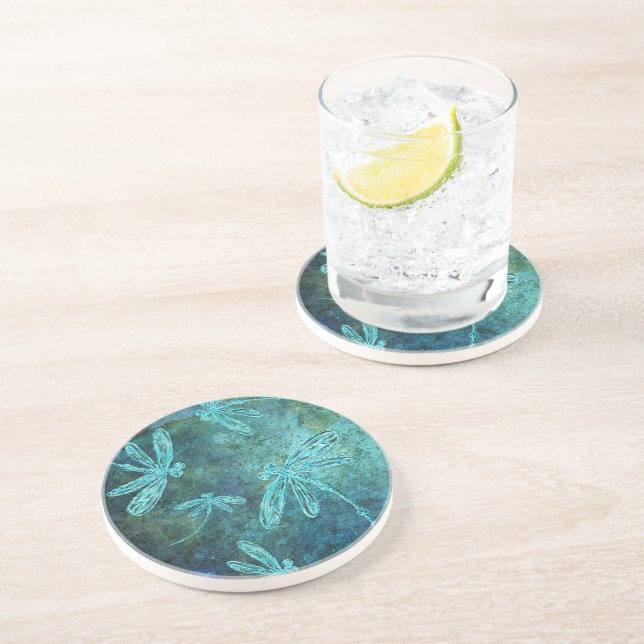 Starry Dragonfly Night Coaster (Side)