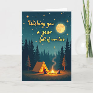 Starry Dream Birthday Card