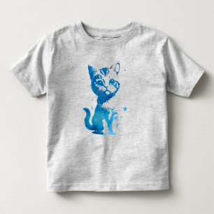 Starry Eyed Kitten Toddler T-Shirt
