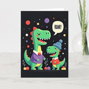 Starry Fathers Day Reptile Card
