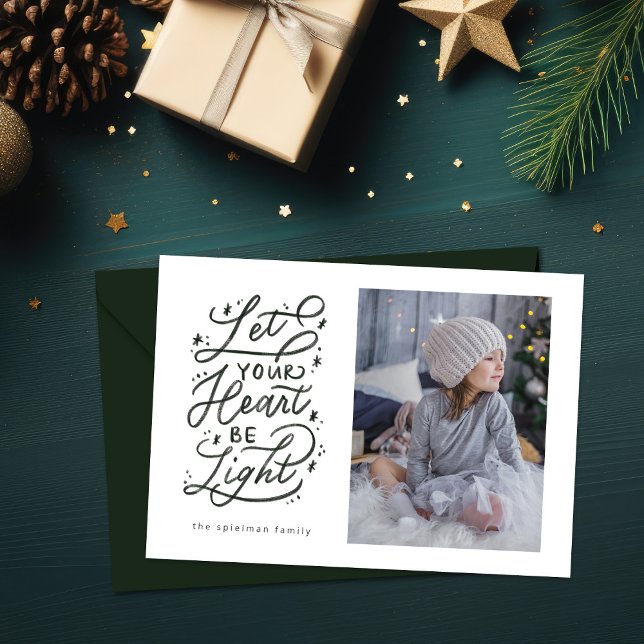 starry hand lettered holiday with 3 photo back (Creator Uploaded)