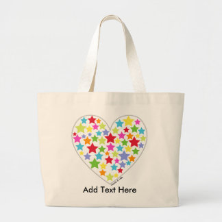 Starry Heart Tote Bag