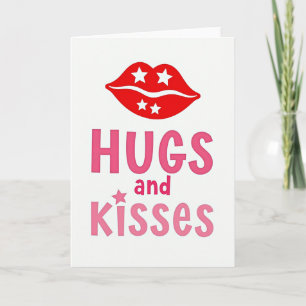 Starry Kisses Romance Card