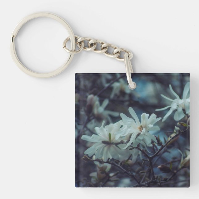 Starry Magnolia 3172 Key Ring (Front)