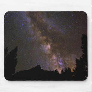 Starry Milky way, California Mouse Mat