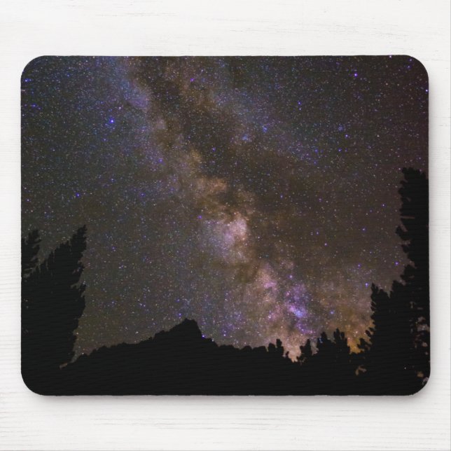 Starry Milky way, California Mouse Mat (Front)