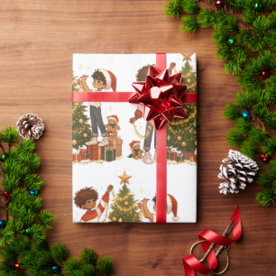 Starry Moments- Christmas Wrapping Paper