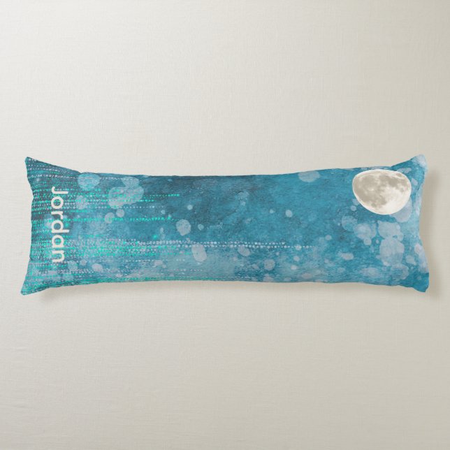 Starry Moonlit Night Body Cushion (Front)