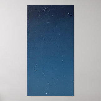Starry Morning Poster