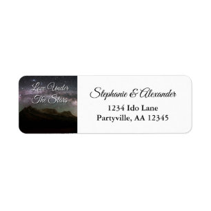 Starry Mountain Love Wedding Address