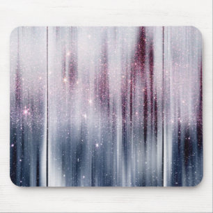 Starry Nebula Glitter Mouse Mat