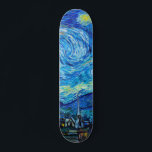 Starry Nigh Van Gogh Painting vibrant art Skateboard<br><div class="desc">Starry Nigh Van Gogh Painting vibrant art skateboard</div>