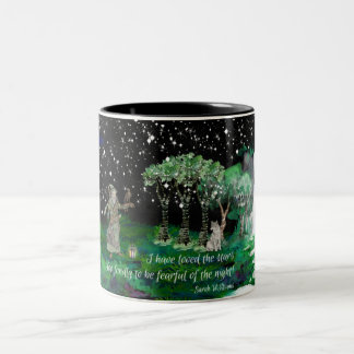 Starry Night 2 Two-Tone Coffee Mug