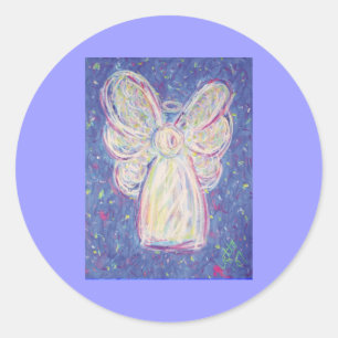 Starry Night Angel Sticker