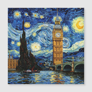 Starry Night Big Ben London England