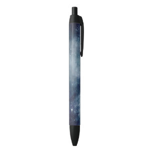 Starry Night Blue Sky Stars Universe Astrology Black Ink Pen