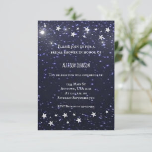Starry Night Bridal Shower Invite