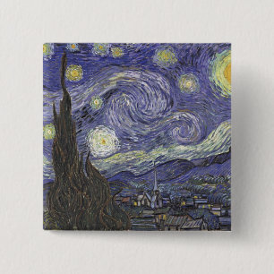 Starry Night Button