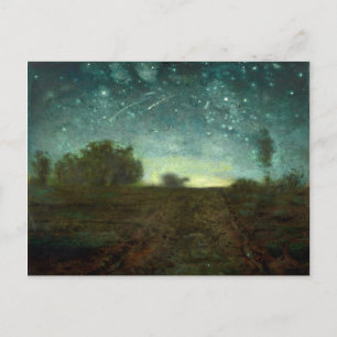 Starry Night by Jean-François Millet (ca. 1850–65) Postcard