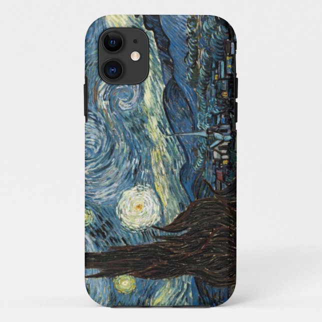 Starry Night by Van Gogh Case-Mate iPhone Case (Back)