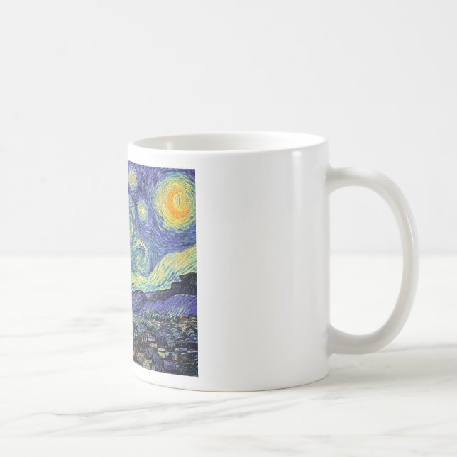 Starry Night by van Gogh Coffee Mug (Right)