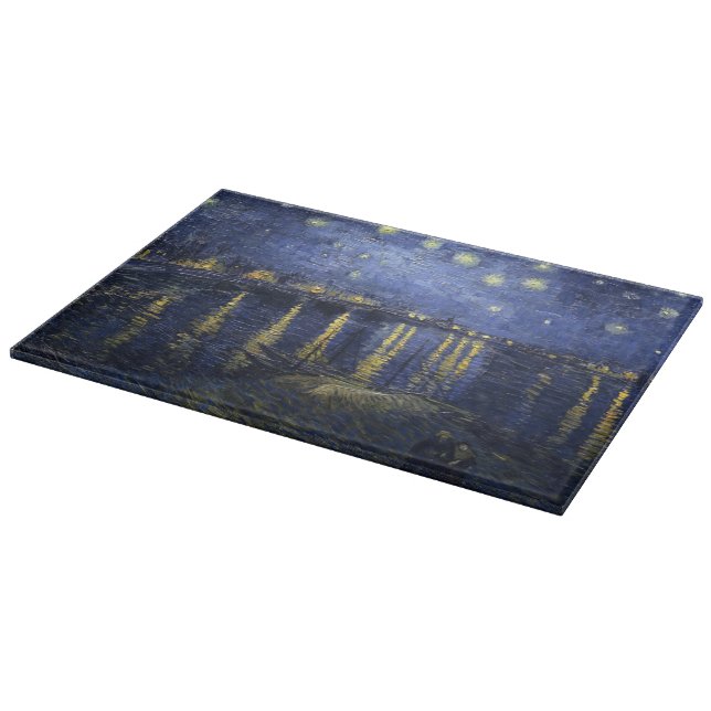 Starry Night by van Gogh Cutting Board (Corner)