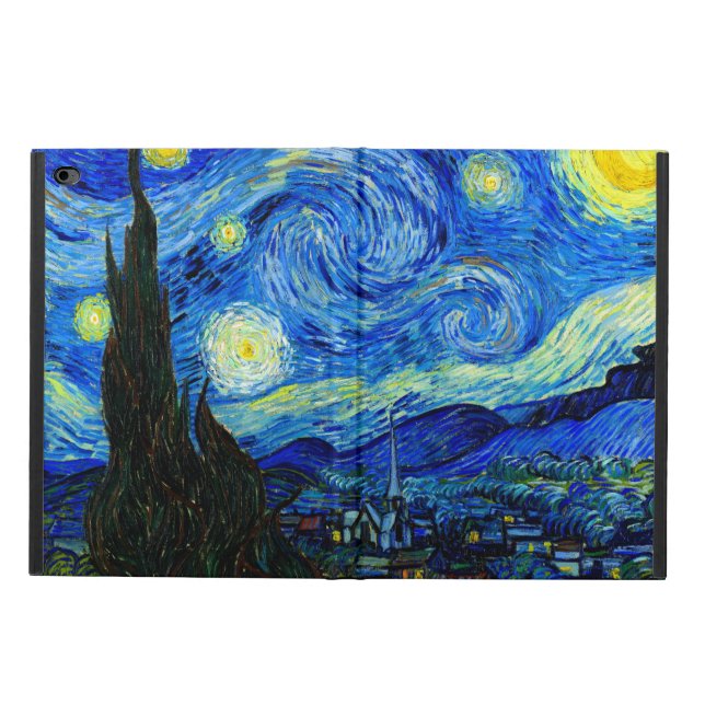 Starry Night by Van Gogh Fine Art Powis iPad Air 2 Case (Outside)