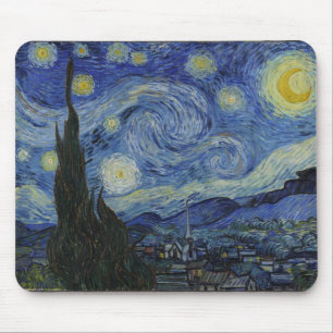 "Starry Night" by Van Gogh Mouse Mat