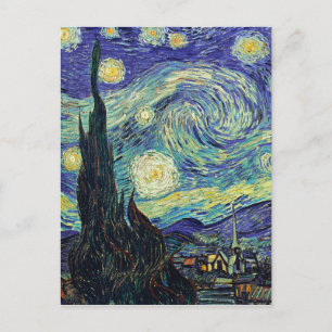 Starry Night by van Gogh Postcard