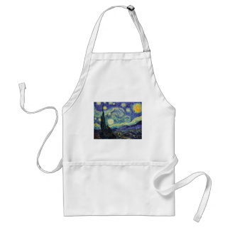 Starry Night by van Gogh Standard Apron