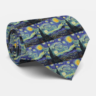 Starry Night by van Gogh Tie