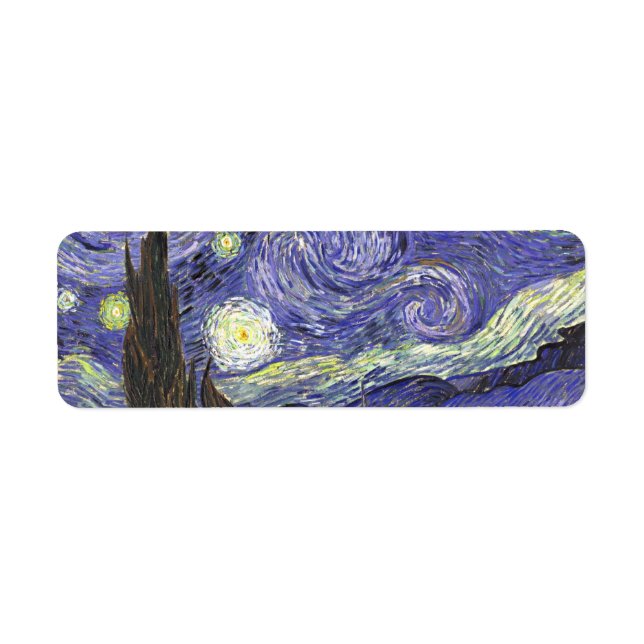 Starry Night by Vincent van Gogh (Front)