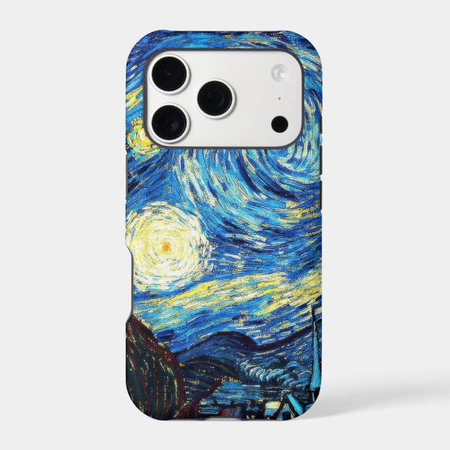 Starry Night by Vincent van Gogh, (Back)