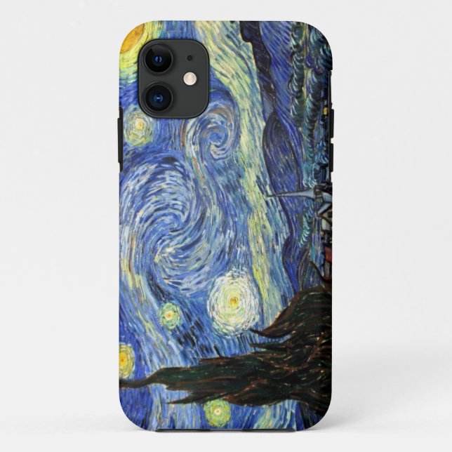 Starry Night By Vincent Van Gogh 1889 Case-Mate iPhone Case (Back)
