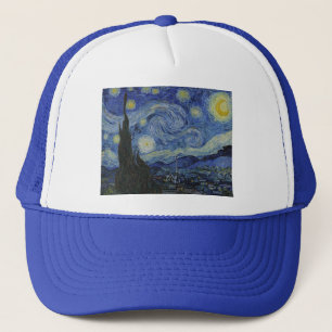 Starry Night by Vincent van Gogh - 1889 Trucker Hat