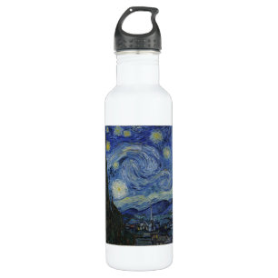 Starry Night by Vincent Van Gogh 710 Ml Water Bottle