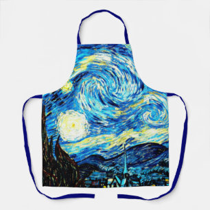 Starry Night by Vincent van Gogh Apron