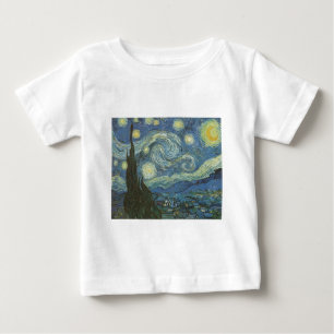 Starry Night by Vincent Van Gogh Baby T-Shirt